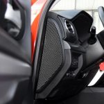 2 teile / satz Kohlefaser-Autotür Anti-Collision-Kissen dekorativer Aufkleber für Toyota Tundra 2014-2018, links rechts fahren – Bild 5