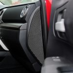 2 teile / satz Kohlefaser-Autotür Anti-Collision-Kissen dekorativer Aufkleber für Toyota Tundra 2014-2018, links rechts fahren – Bild 6