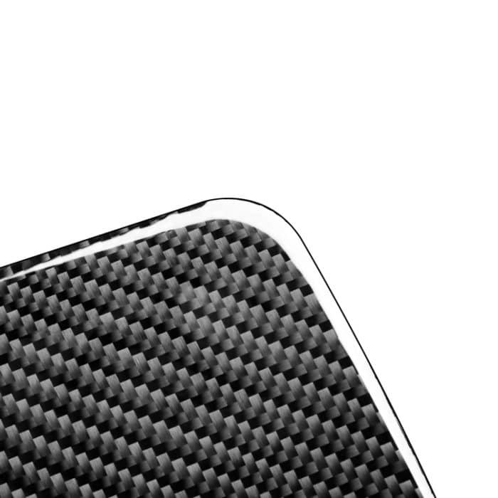 Kohlefaser-Automaß-Armaturenbrett-Aufbewahrungsbox-Matten-dekorativer Aufkleber für Toyota-Tundra 2014-2018, links rechts fahren universell – Bild 3