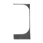 Kohlefaser-Autokassenhalter-Rahmen dekorativer Aufkleber für Toyota-Tundra 2014-2018, links Fahren