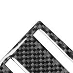 Kohlefaserauto Armlehnenschachtel Slot Pad Dekorative Aufkleber für Toyota Tundra 2014-2018, links rechts fährt universell – Bild 3