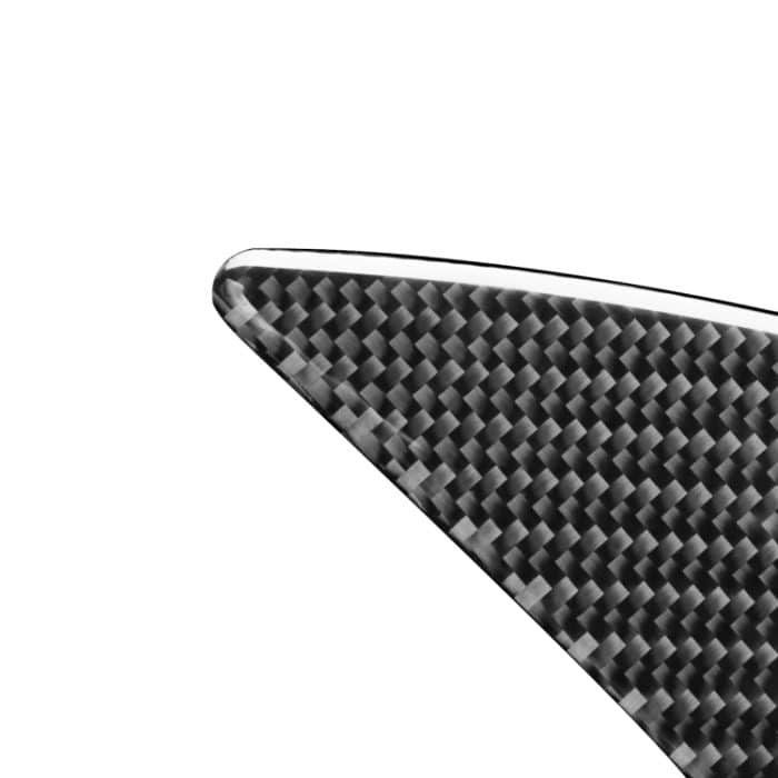 2 stücke / satz Kohlefaser Auto A-Säule Lautsprecher Panel Dekorativer Aufkleber für Toyota Tundra 2014-2018, links rechts fahren universell – Bild 3