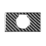 Kohlefaser-Auto-hintere Zigarettenanzünder-Schalter dekorativer Aufkleber für Toyota-Tundra 2014-2018, links rechts fahren universell