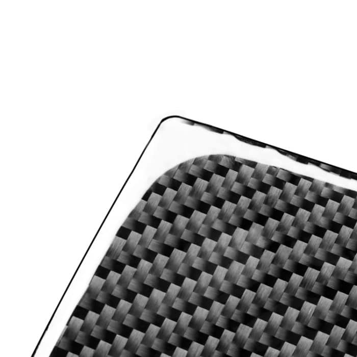 4 teile / satz Kohlefaser-Auto-Rücksitz-Anpassungs-Panel Dekorativer Aufkleber für Toyota-Tundra 2014-2018, links rechts fahren universell – Bild 3