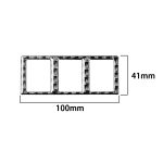 Kohlefaser-Auto-Modus-Schalter dekorativer Aufkleber für Toyota-Tundra 2014-2018, links rechts fahren universell – Bild 2