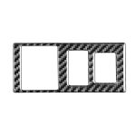 Kohlefaserauto-Scheinwerfer-Höhen-Anpassungsschalter dekorativer Aufkleber für Toyota-Tundra 2014-2018, links rechts fahren universell