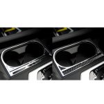 3 teile / satz Kohlefaserauto Central Control Cup Halter Dekorativer Aufkleber für Toyota Tundra 2014-2018, rechte Fahren – Bild 6