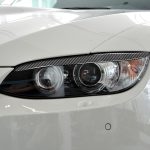 2 teile / satz Kohlefaser-Automarile-Augenbraue-dekoratives Aufkleber für BMW E92 / E93 2006-2012, Drop-Kleber-Version – Bild 6