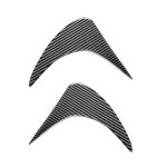 2 stücke / satz Kohlefaser Auto Frontlampe Augenbraue Dekorative Aufkleber für Toyota GT86 / SUBARU BRZ 2012-2016, Tropfenkleberversion