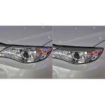 2 teile / satz Kohlefaser Auto Lampe Augenbraue Dekorative Aufkleber für Subaru Impreza WRX 10. Generation 2008-2011, Drop Lue-Version – Bild 6