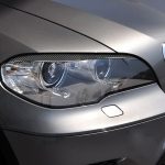 2 Stück / Set Kohlefaser-Auto-Lampen-Augenbraue-dekorative Aufkleber für BMW X5 / E70 2010-2012, Drop-Kleber-Version – Bild 5