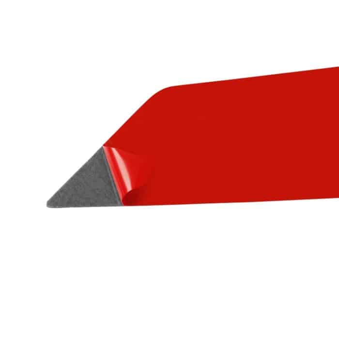 2 stücke / satz Kohlefaser-Automobillampen-Augenbraue-dekoratives Aufkleber für Volkswagen Passat B6 3c 2005-2010, Tropfenkleberversion – Bild 4