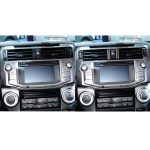 3 stücke / satz Kohlefaserauto Central Air Outlet Dekorative Aufkleber für Toyota 4Runner 2010-2020 – Bild 6