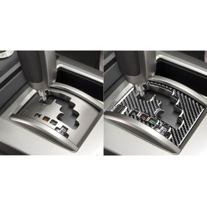 Kohlefaser-Auto-Gang-Panel dekorativer Aufkleber für Toyota 4runner 2010-2020 – Bild 6