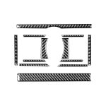 12 teile / satz Kohlefaser Auto Klimaanlage Switch Panel Dekorative Aufkleber für Toyota 4Runner 2010-2020