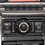 12 teile / satz Kohlefaser Auto Klimaanlage Switch Panel Dekorative Aufkleber für Toyota 4Runner 2010-2020 – Bild 6