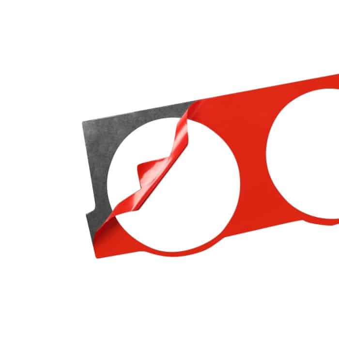 Kohlefaser-Auto-Vierradantriebschalter-Schalttafel dekorativer Aufkleber für Toyota 4runner 2010-2020 – Bild 4