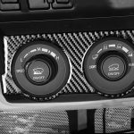 Kohlefaser-Auto-Vierradantriebschalter-Schalttafel dekorativer Aufkleber für Toyota 4runner 2010-2020 – Bild 5