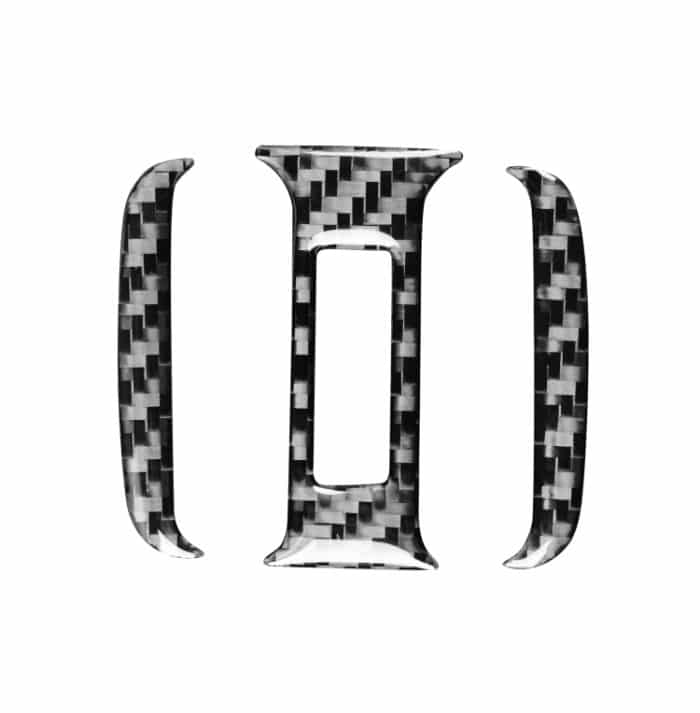 CRP6995.jpg 3 stücke / satz Kohlefaser-Auto-Hinterluftauslass Dekorativer Aufkleber für Toyota 4runner 2010-2020 – Bild 1