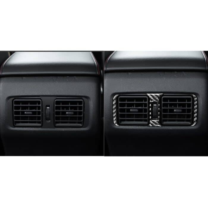 3 stücke / satz Kohlefaser-Auto-Hinterluftauslass Dekorativer Aufkleber für Toyota 4runner 2010-2020 – Bild 6
