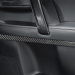 4 teile / satz Kohlefaser-Autotür innen Verleih dekorativer Aufkleber für Toyota 4Runner 2010-2020 – Bild 5