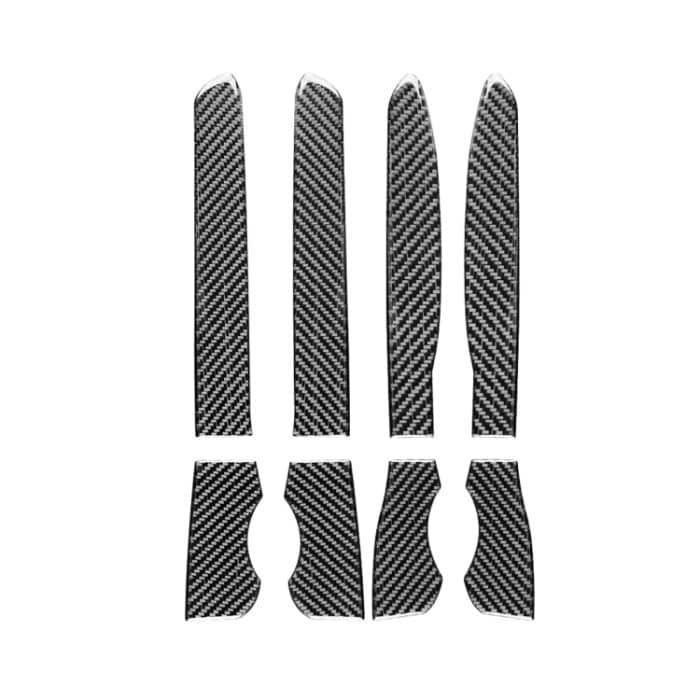 8 teile / satz Kohlefaser Auto Tür Lagerplatz Dekorative Aufkleber für Toyota 4Runner 2010-2020 – Bild 1