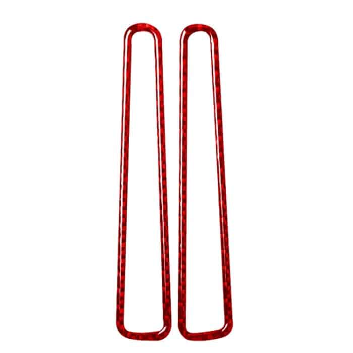 2 Teile/satz Carbon Faser Auto Fenster Luftauslass Defogging Dekorative Aufkleber für Nissan GTR R35 2008-2020, links und Rechts Fahren Universal, Window Air Outlet Defogging – Bild 1