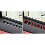 2 Teile/satz Carbon Faser Auto Fenster Luftauslass Defogging Dekorative Aufkleber für Nissan GTR R35 2008-2020, links und Rechts Fahren Universal, Window Air Outlet Defogging – Bild 6