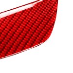 3 Teile/satz Carbon Faser Auto Armaturenbrett Lenkrad Tasten Dekorative Aufkleber für Nissan GTR R35 2008-2016, links und Rechts Fahren Universal, Dashboard Steering Wheel Buttons – Bild 3