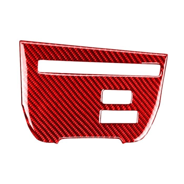 CRP7010R.jpg Dekorativer Aufkleber für Auto-CD-Player-Konsole aus Kohlefaser, A-Version, für Nissan GTR R35 2008–2016, Linksfahrt, CD Player Console A Version – Bild 1