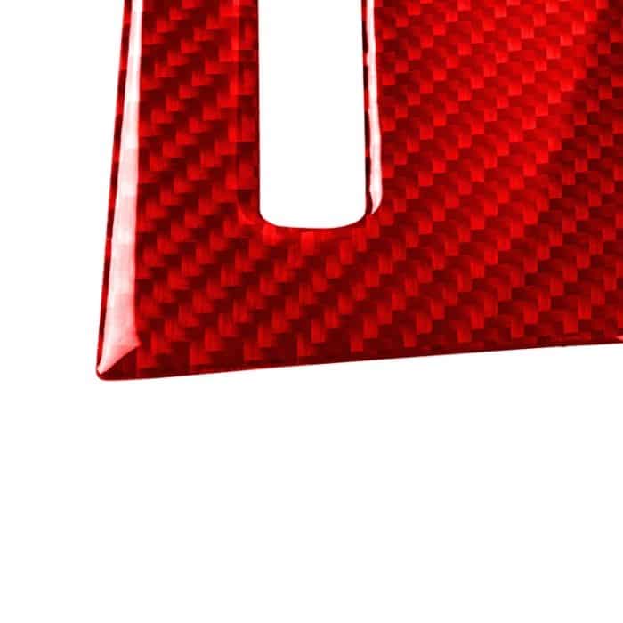 Karbonfaser-Auto-CD-Player-Konsole B-Version, dekorativer Aufkleber für Nissan GTR R35 2008–2016, Linksfahrt, CD Player Console B Version – Bild 3