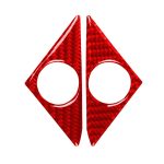 Dekorativer Aufkleber für Autotürhupen aus Kohlefaser für Nissan GTR R35 2008–2016, links und rechts fahrend, universell, Door Horn