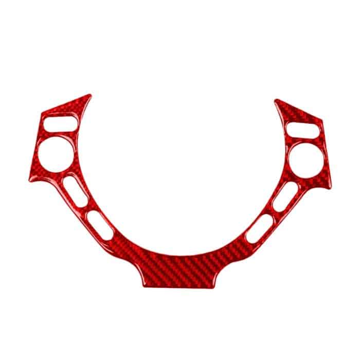 Carbon-Faser-Auto-Lenkrad-Tasten, dekorativer Aufkleber für Nissan GTR R35 2008–2016, links und rechts fahrend, universell, Steering Wheel Buttons – Bild 1