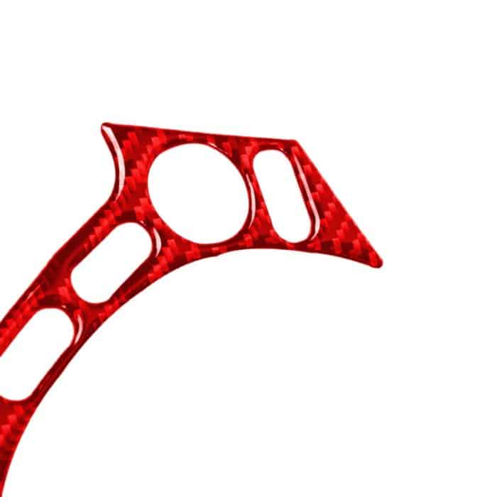 Carbon-Faser-Auto-Lenkrad-Tasten, dekorativer Aufkleber für Nissan GTR R35 2008–2016, links und rechts fahrend, universell, Steering Wheel Buttons – Bild 3