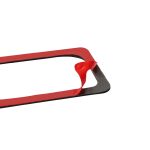 2 Teile/satz Carbon Faser Auto Links Rechts Türschloss Dekorative Aufkleber für Nissan GTR R35 2008-2020, links und Rechts Fahren Universal, Left Right Door Lock – Bild 4