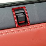 2 Teile/satz Carbon Faser Auto Links Rechts Türschloss Dekorative Aufkleber für Nissan GTR R35 2008-2020, links und Rechts Fahren Universal, Left Right Door Lock – Bild 5