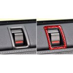 2 Teile/satz Carbon Faser Auto Links Rechts Türschloss Dekorative Aufkleber für Nissan GTR R35 2008-2020, links und Rechts Fahren Universal, Left Right Door Lock – Bild 6