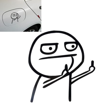 Auto-Cartoon-Persönlichkeits-dekorativer Aufkleber, Personality
