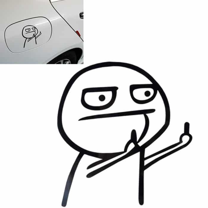 Auto-Cartoon-Persönlichkeits-dekorativer Aufkleber, Personality – Bild 1