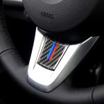Auto Carbon Lenkrad Dreifarbiger dekorativer Aufkleber für BMW Z4 2009-2015 – Bild 6