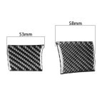 Carbon Lenkrad Autolenkrad links rechts dekorativer Aufkleber für Dodge Challenger 2015 bis jetzt, links fahren – Bild 2