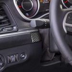 Carbon Lenkrad Autolenkrad links rechts dekorativer Aufkleber für Dodge Challenger 2015 bis jetzt, links fahren – Bild 6