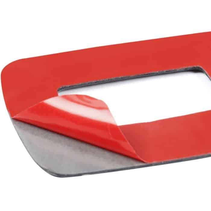 Carbon Fiber Car Window Lift Button Dekorativer Aufkleber für Dodge Challenger 2015 bis jetzt, Links fahren – Bild 5