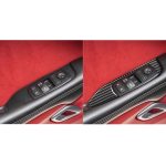 Carbon Fiber Car Window Lift Panel dekorative Aufkleber für Dodge Challenger 2015 bis jetzt, links fahren – Bild 7