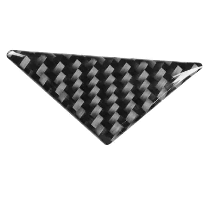 Kohlefaser Auto links rechts Seitenfenster Pfosten dekorative Aufkleber für Dodge Challenger 2015 bis jetzt, links fahren – Bild 4