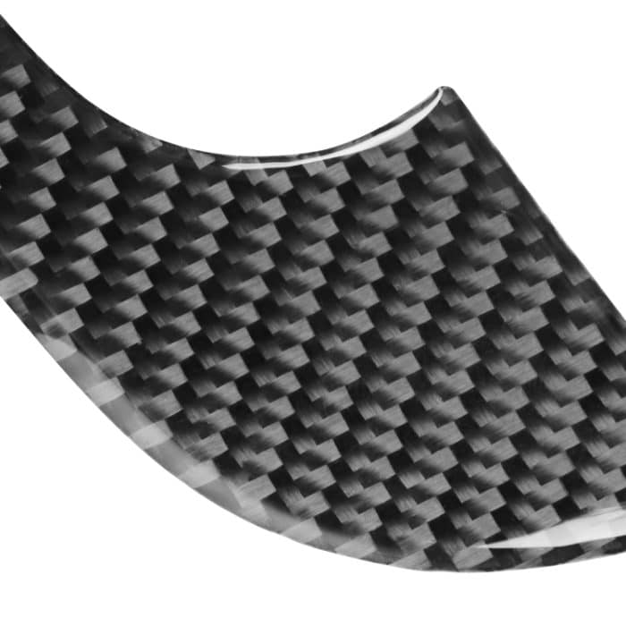 Carbon Fiber Auto Co-Pilot Aufbewahrungsbox Set dekorative Aufkleber für Dodge Challenger 2015 bis jetzt, links fahren – Bild 4