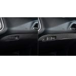 Carbon Fiber Auto Co-Pilot Aufbewahrungsbox Set dekorative Aufkleber für Dodge Challenger 2015 bis jetzt, links fahren – Bild 6