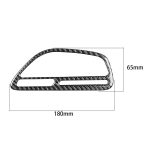 Carbon Faser Auto Instrument rechts Luftauslass dekorative Aufkleber für Dodge Challenger 2015 bis jetzt, links fahren – Bild 2