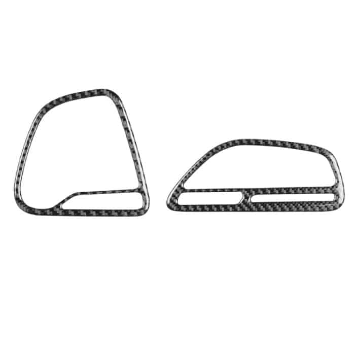 CRP7412.jpg Carbon Faser Auto Instrument Links Rechts Lufteinlass Dekorative Aufkleber für Dodge Challenger 2015 bis jetzt, Links fahren – Bild 1