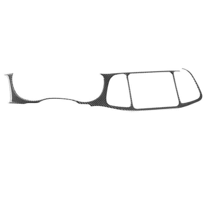 Carbon Fibre Car Central Control Instrument Großflächiger dekorativer Aufkleber für Dodge Challenger 2015 bis jetzt, Links fahren – Bild 1